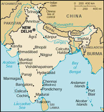 [Country map of India] Mesut Szer